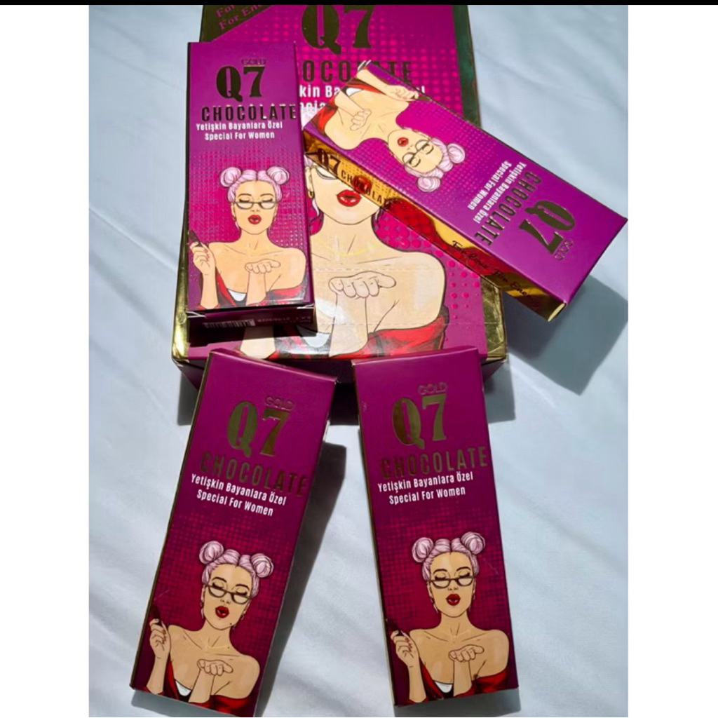 

COKLAT CINTA Q7 TURKI 1 box isi 12 pcs READY STOK