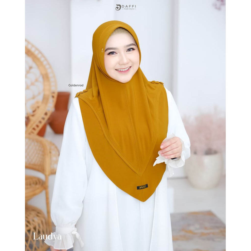 LAUDYA DAFFI HIJAB INSTAN TERBARU LAUDYA SERIES JILBAB INSTAN DAFFI