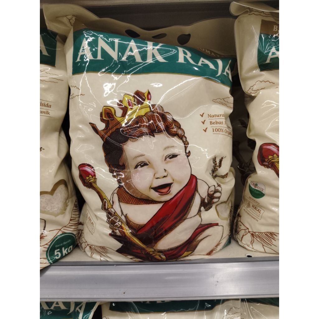 

Beras Anak Raja 5 KG Premium stok. terbatas