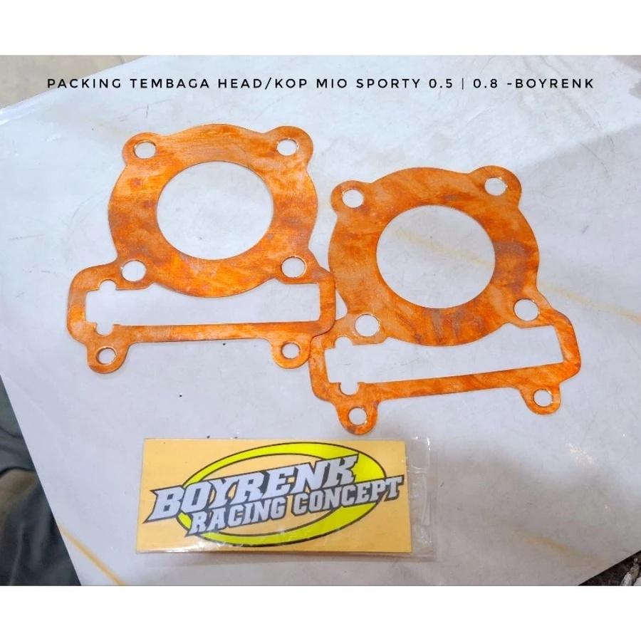 PACKING PAKING HEAD|ATAS-BLOK|BAWAH MIO SPORTY TEMBAGA-BOYRENK RACING CONCEPT