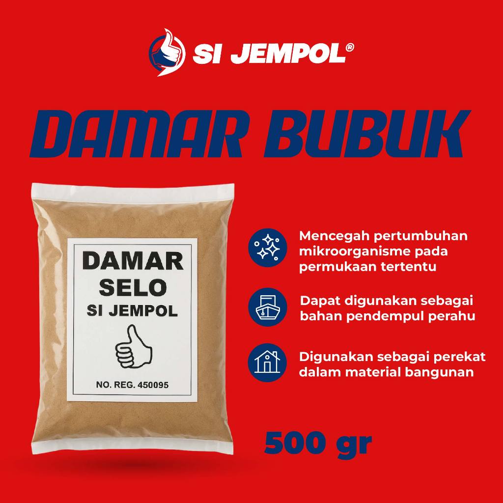 DAMAR BUBUK DAMAR KAYU BUBUK DAMAR SELO 500 GRAM