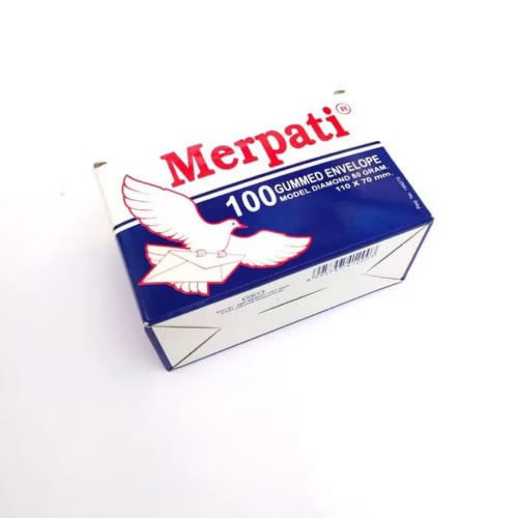 

Amplop Putih Kecil Merpati 100 Pcs