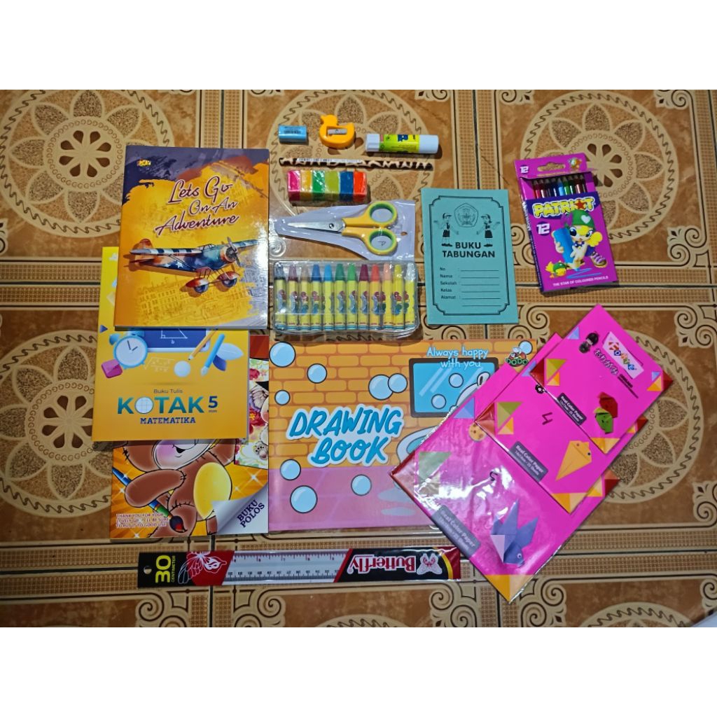 

ATS (Alat Tulis Sekolahan) buat TK