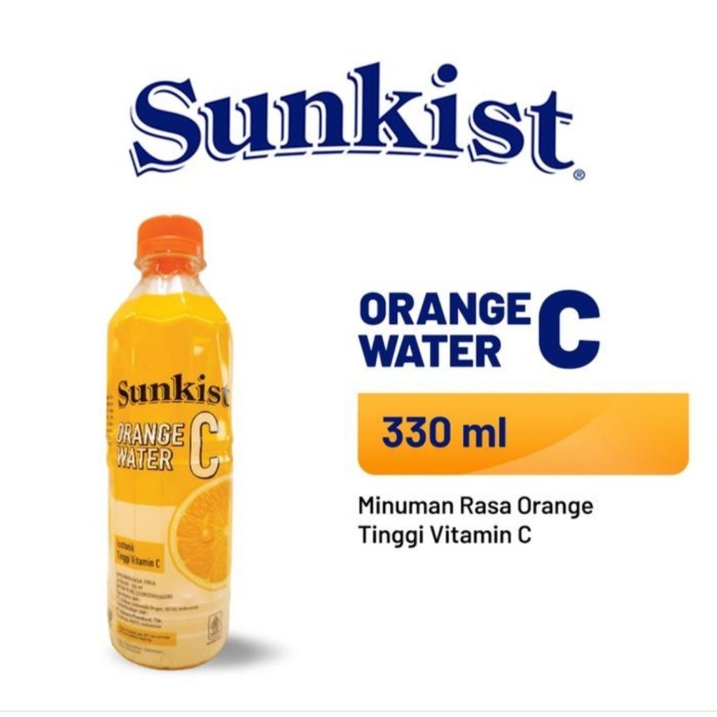 

1 x Sunkist Orange Water C Ready To Drink 330 ml