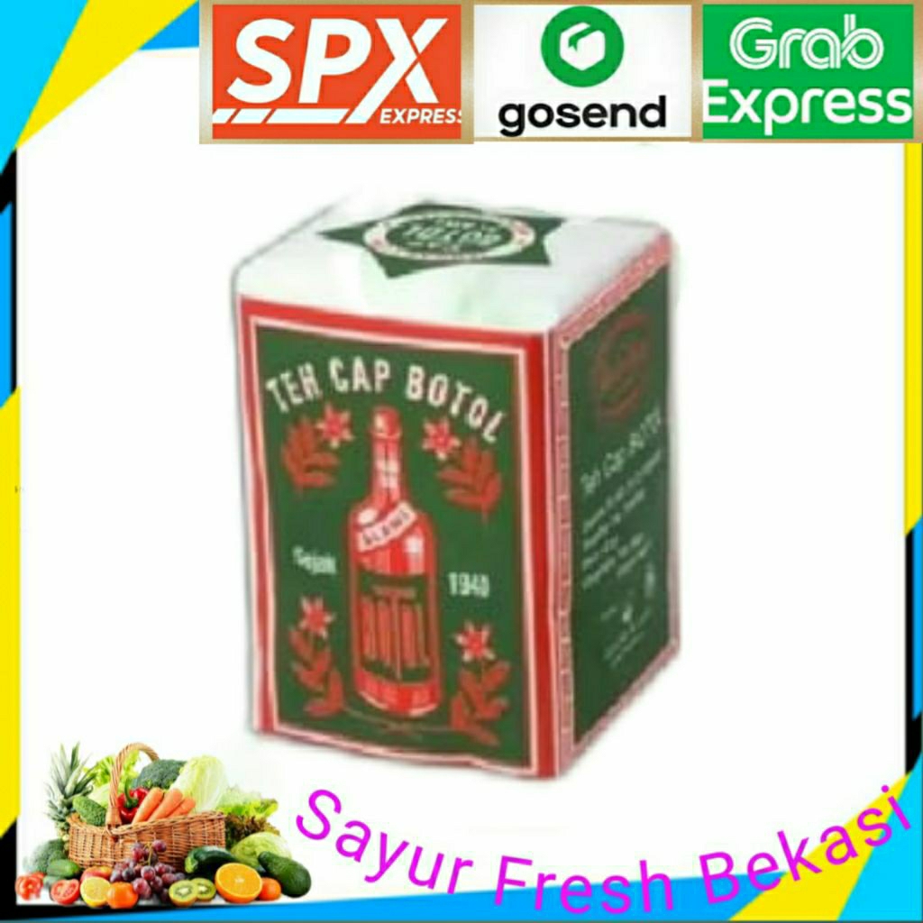 

Teh Cap Botol Tubruk 40gr (Teh Hijau).