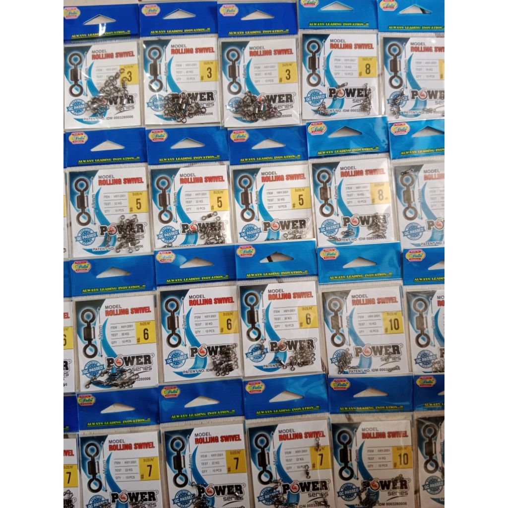 rolling swivel stella /kili2 pancing