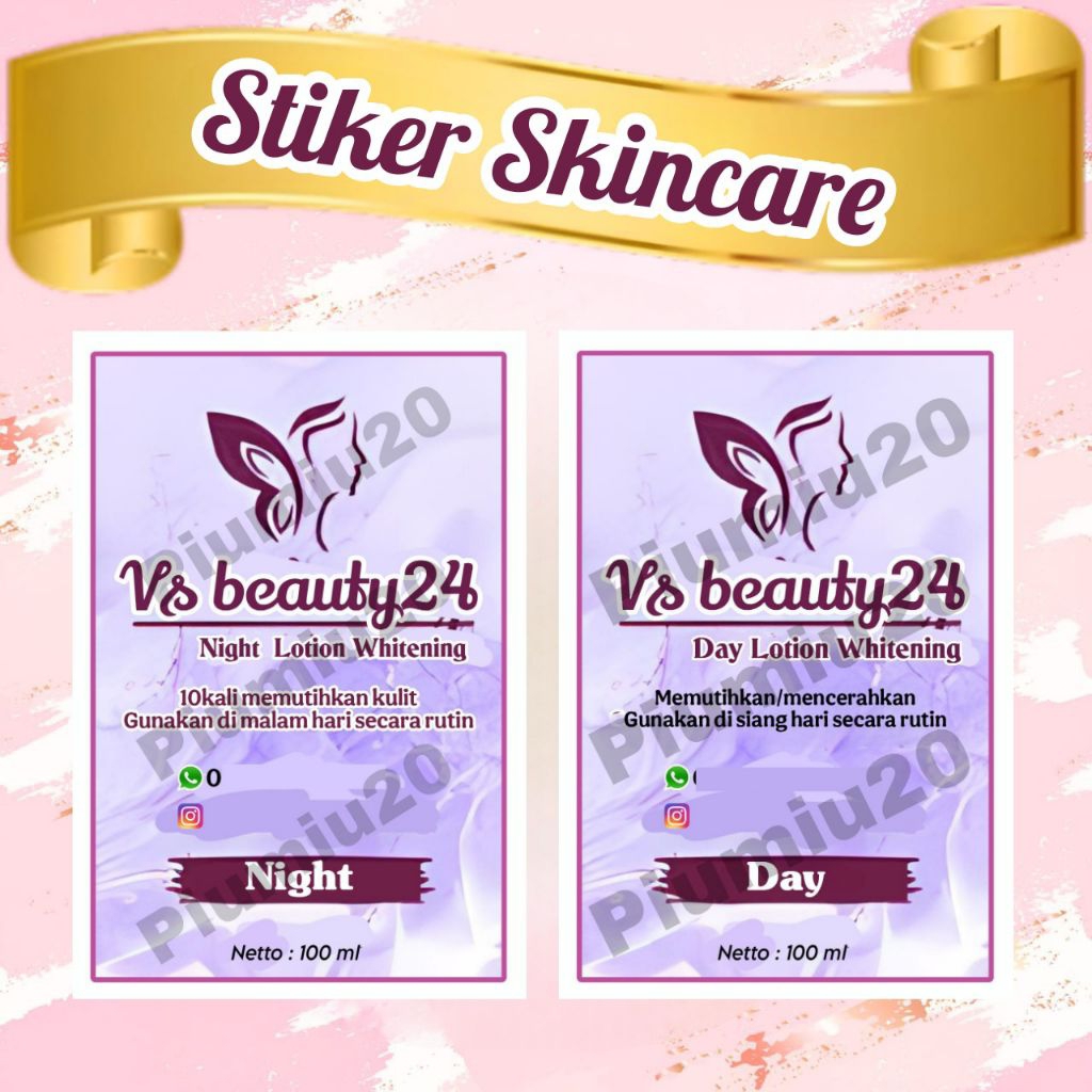 

STIKER SKINCARE DAY LOTION / NIGHT LOTION / HAND BODY LOTION