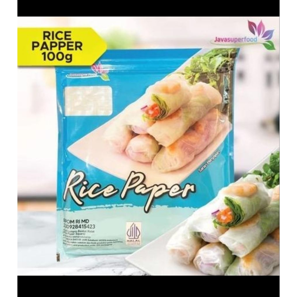 

RICE PAPER 100 G/BANH TRANG HIGH QUALITY RICE PAPER/KULIT LUMPIA