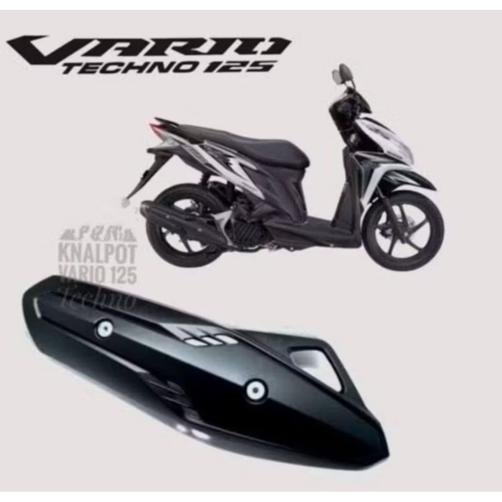 cover knalpot vario 125 techno tutup knalpot vario 125 techno Terjamin Mumer