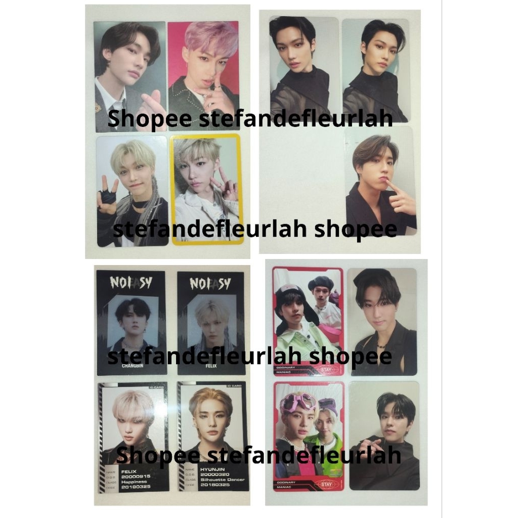 Photocard Stray Kids Official Original Hyunjin Memcop Pose Heart Go live Felix Golive Concept 1 B Ye