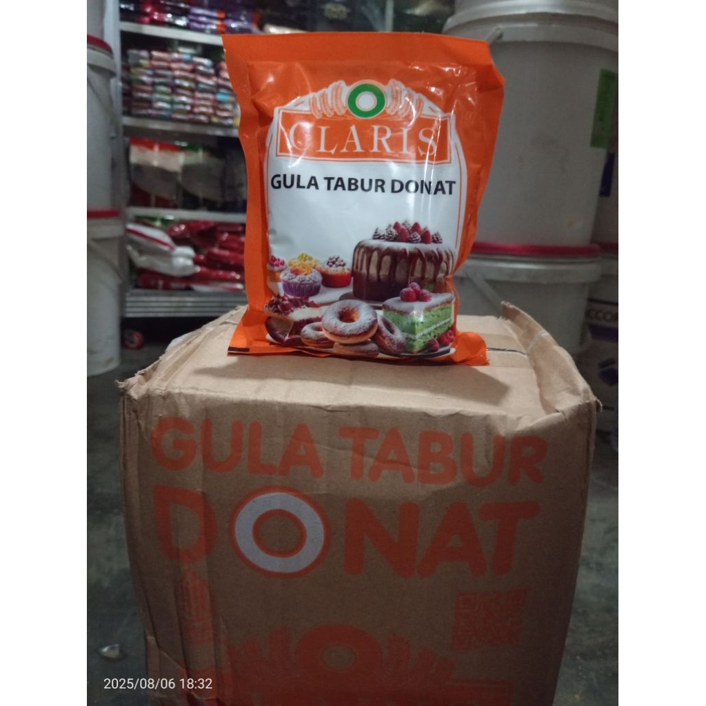 

gula Claris orange tabur donat250gr