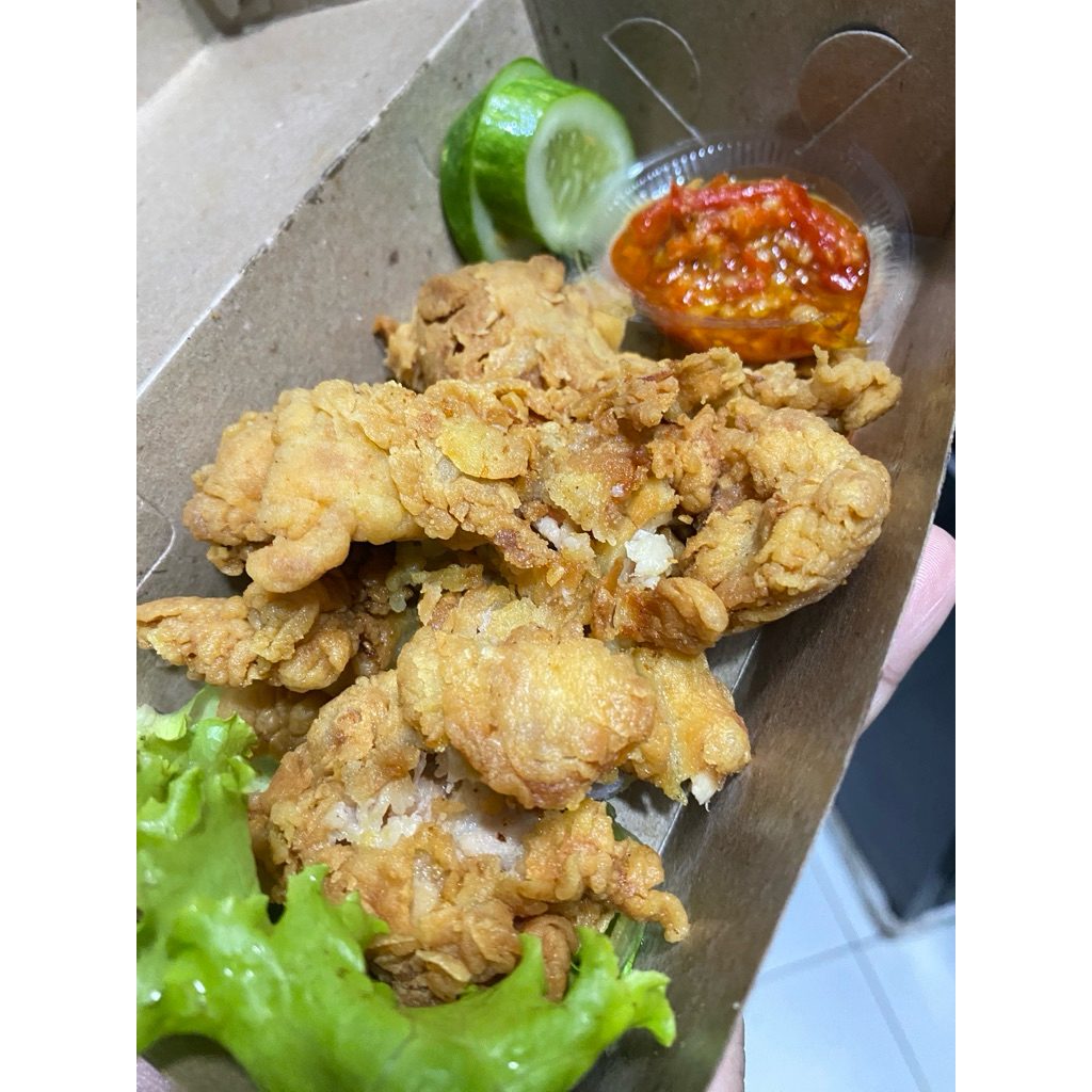 

ayam geprek sambel bawang