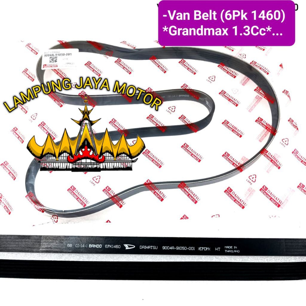 FAN BELT / TALI KIPAS / V BELT GRANMAX 1.3 (6PK-1460)