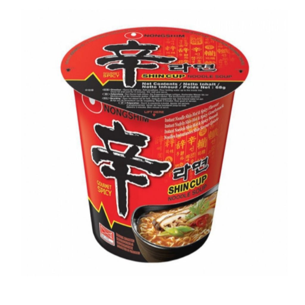

Nongshim Shin Ramyun Cup Mie Instan 72gr