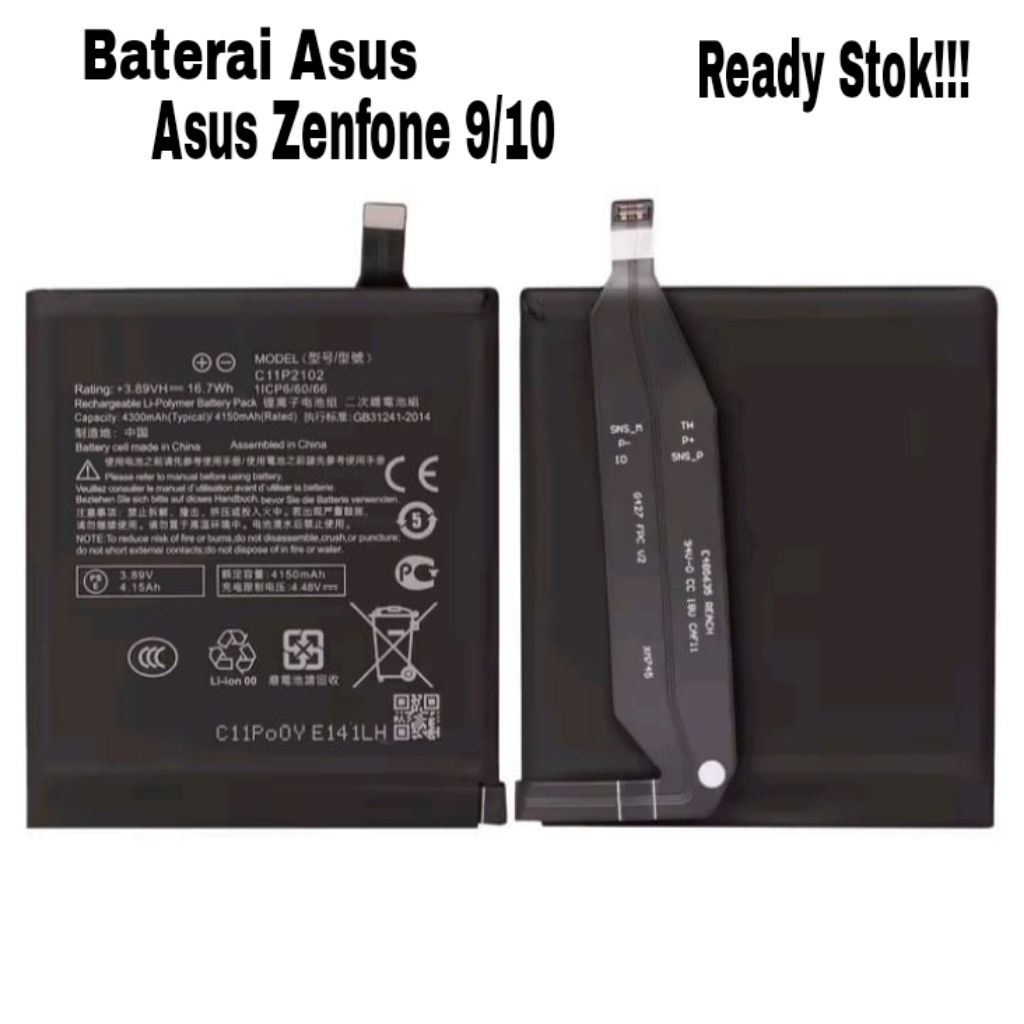BATTERY ASUS ZENFONE 9 C11P2102 ORI BATRE 4800MAH BATERAI ORIGINAL NEW