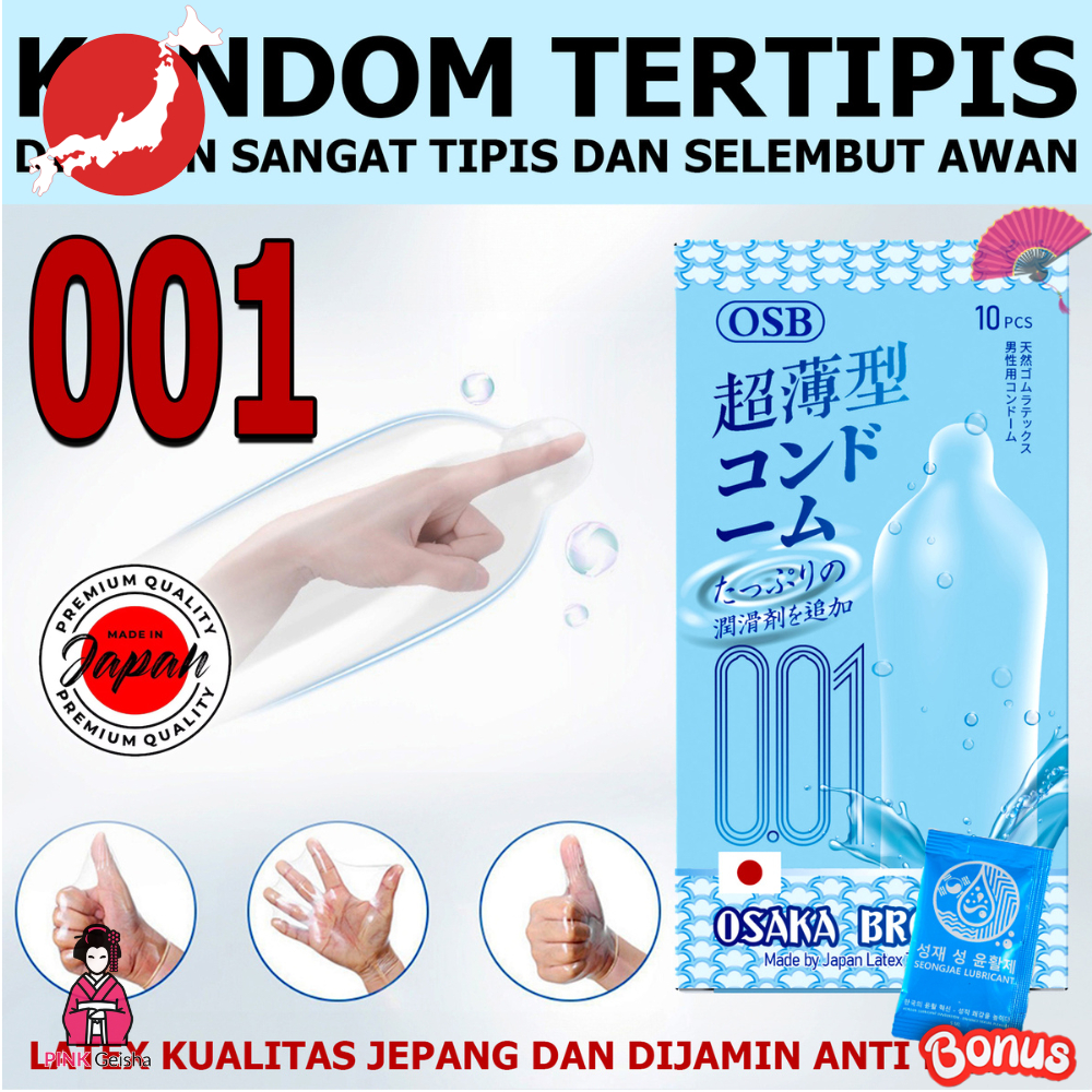Ultra Thin Condom 001 OSB Japan Latex Condom Premium Quality