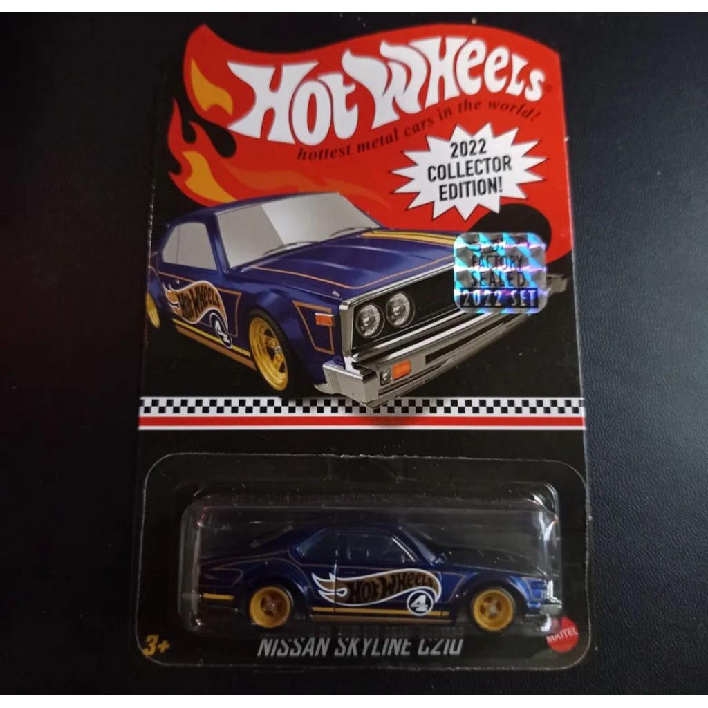 hotwheels redline nissan skyline c210