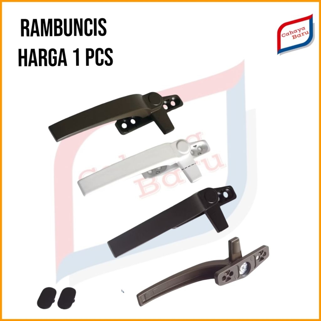 rambuncis aluminium rambuncis jendela aluminium handle pengunci jendela