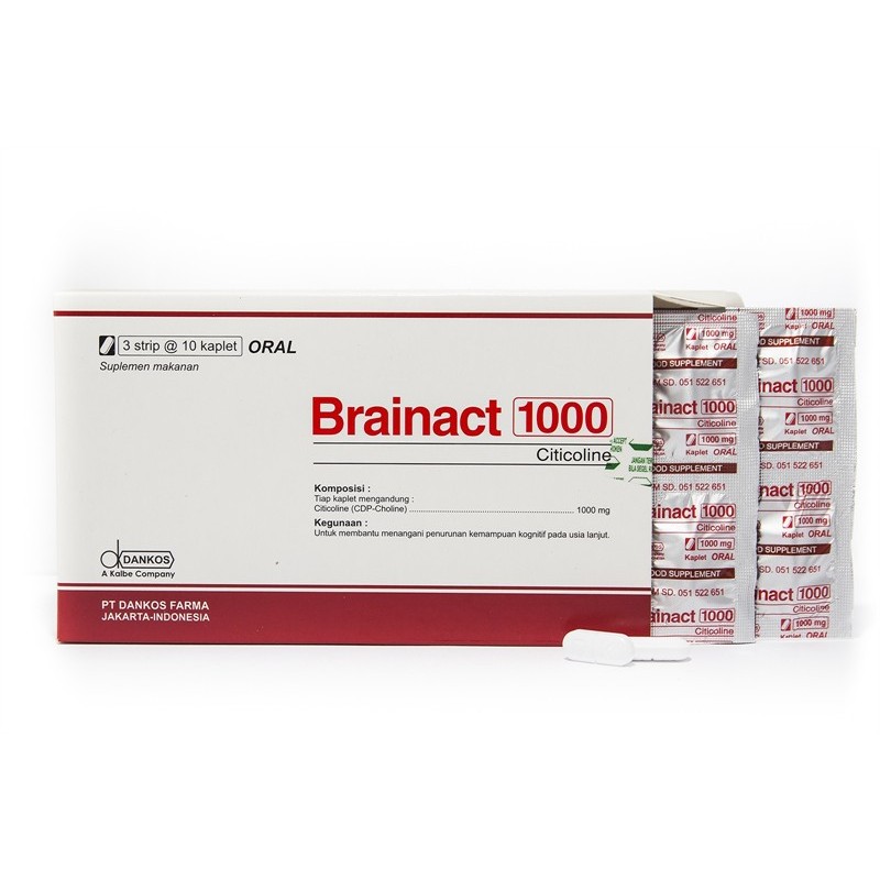 Brainact 1000 Mg Box 30 Kaplet