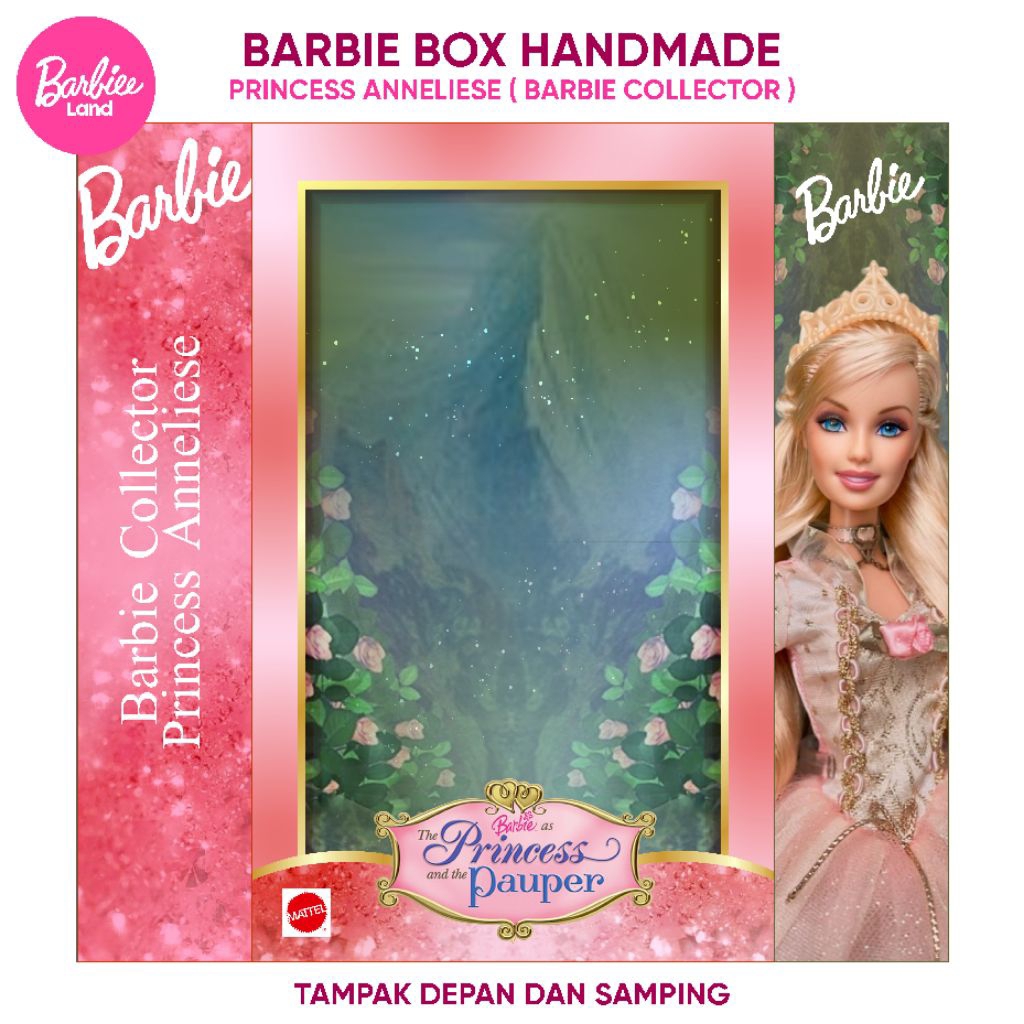 Box Barbie Custom Barbie Box Barbie Princess Anneliese