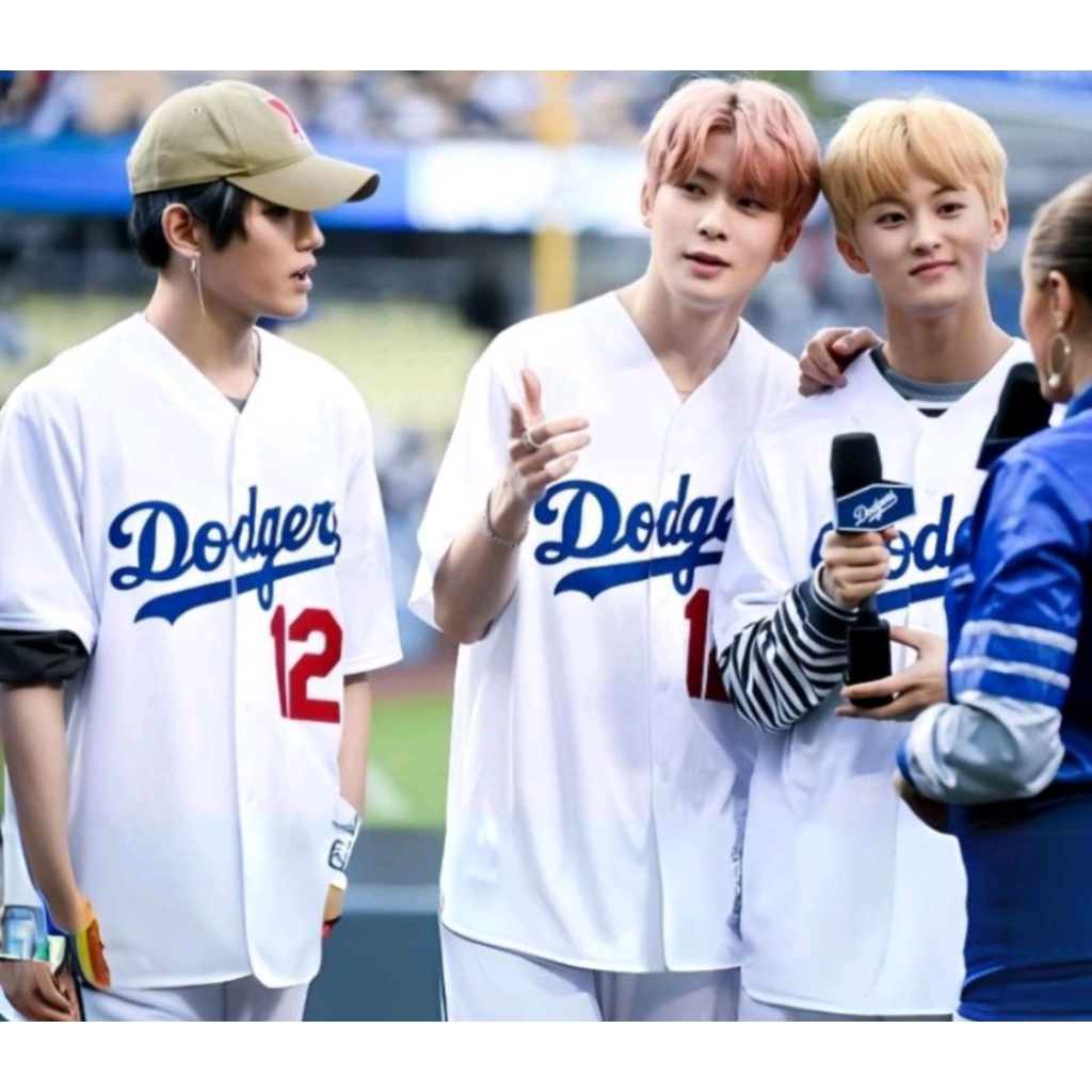 jersey baseball dodgers nct 127 bisa custom