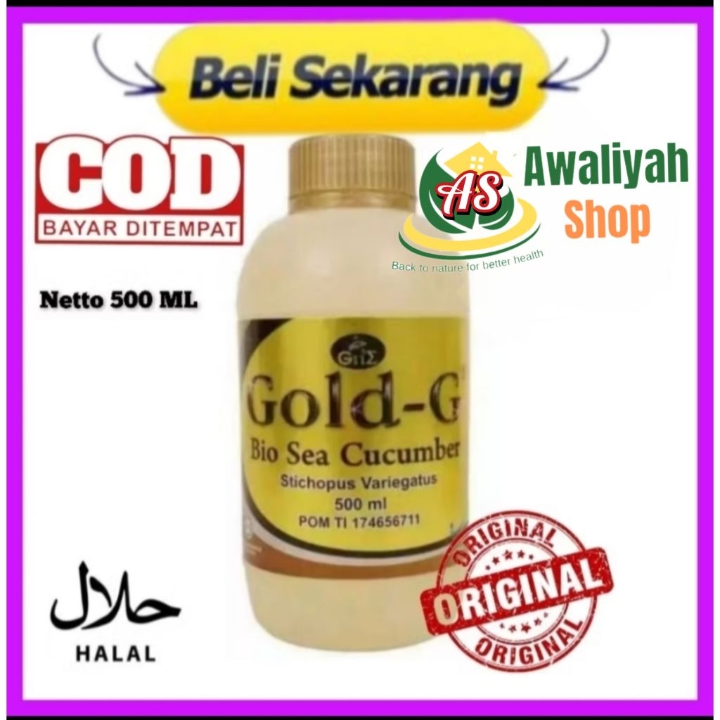 Jelly Gamat Gold - G 500 ml | Jelly Gamat 500 ml Original