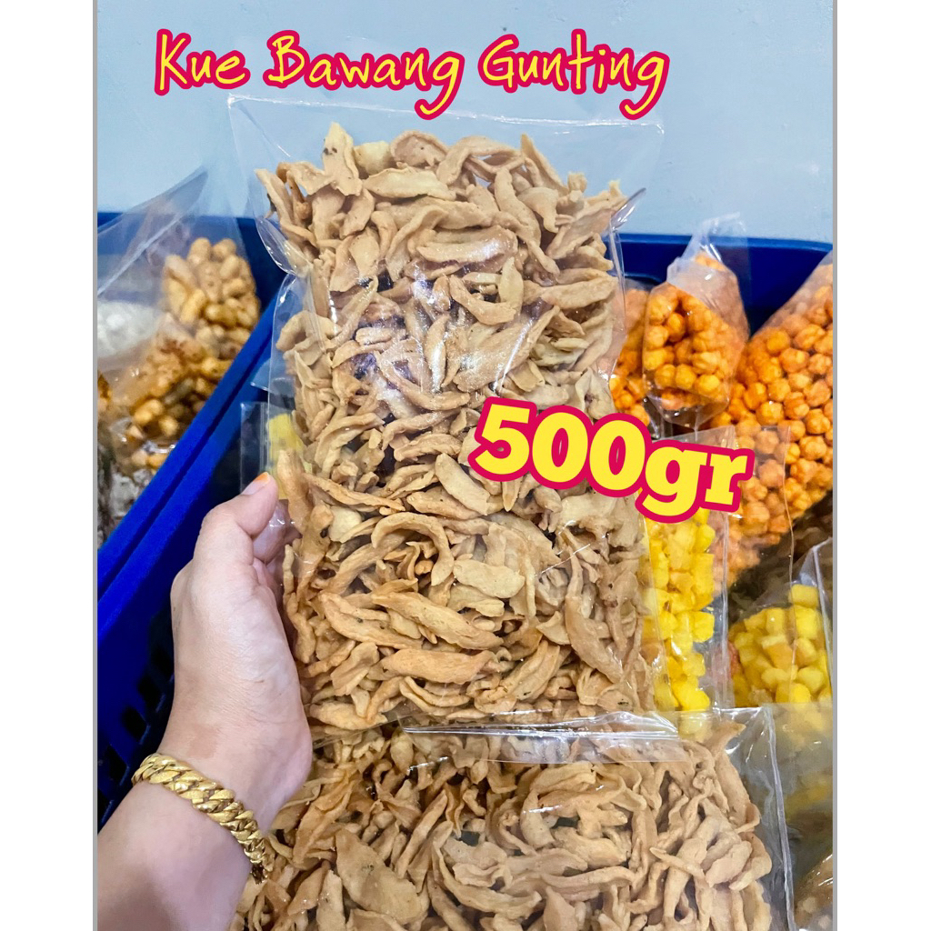 

NEW TERMURAH 500GR KUE BAWANG GUNTING ASLI KHAS PADANG