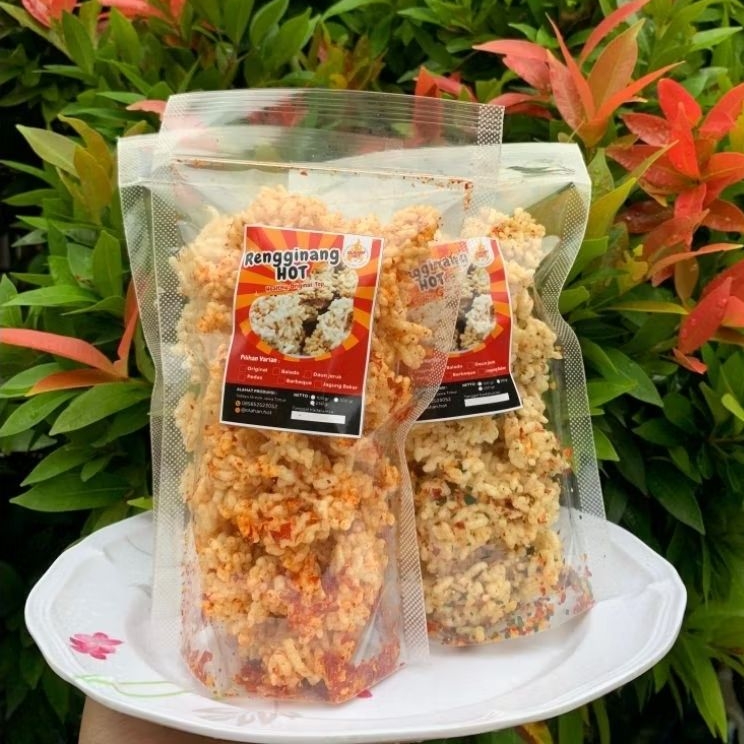 

RENGGINANG HOT!!! Rengginang petis ikan laut 100% ketan asli (50g)