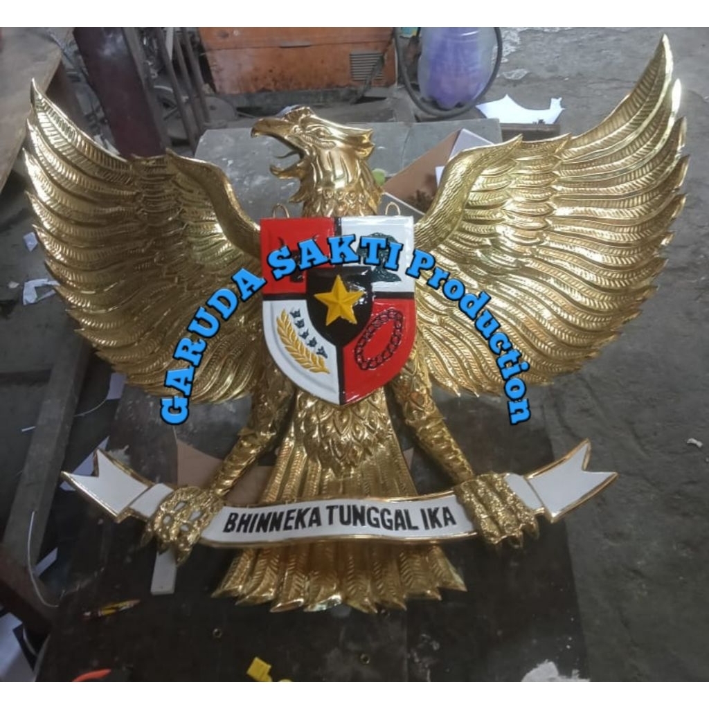 Lambang garuda pancasila lubang buaya ukuran 90 cm