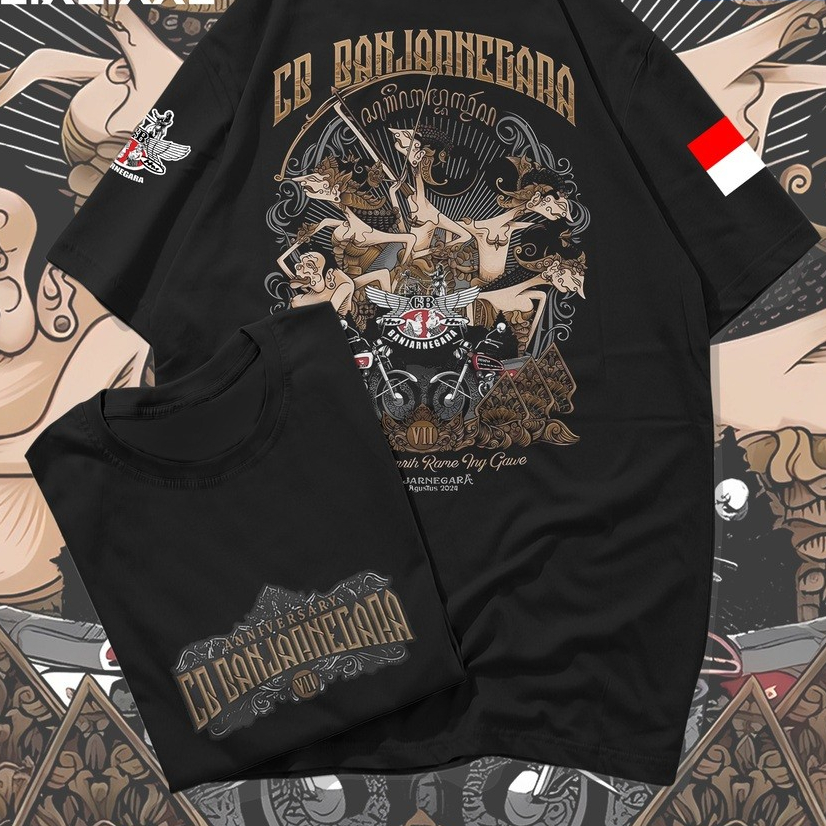 kaos CB BANJARNEGARA - Baju Herex CB Indonesia - Tshirt Acara CB Terbaru 2024 Distro Keren