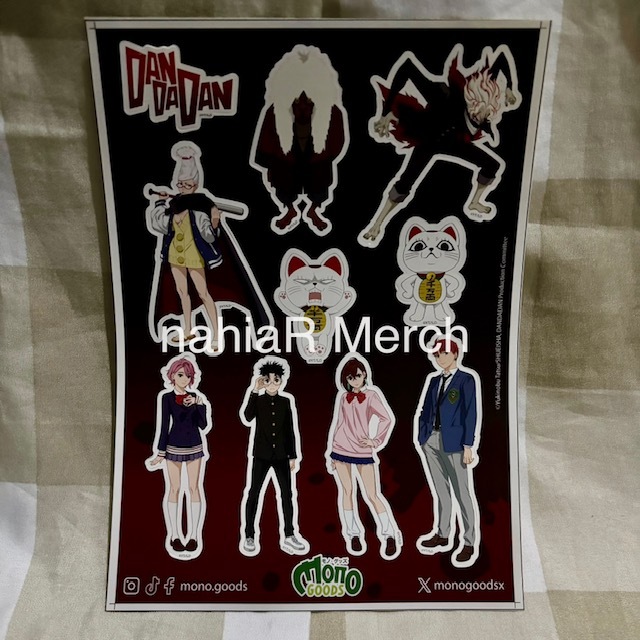 

Dan Da Dan: Evil Eye x CGV Official Fans Screening Sticker Pack