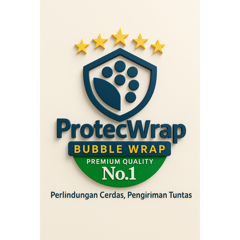 

ProtecWrap - MNTP - MTAP Bubble Wrap 40CM X 50M Hitam & Putih