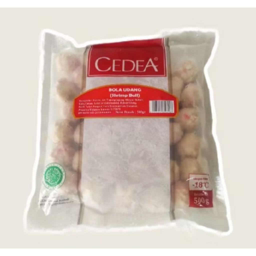 

shrimp ball cedea 500 gram