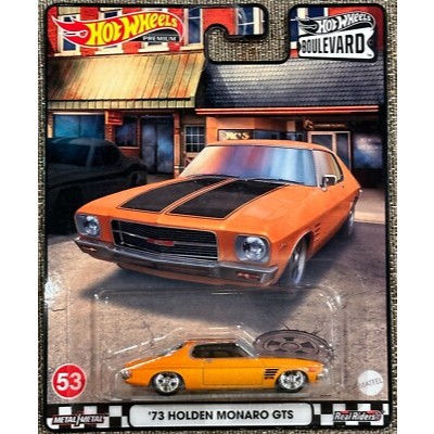 HotWheels Premium hot Boulevard mix L 73 Holden Monaro GTS Hot Wheels Peemium Boulevard Series Holde
