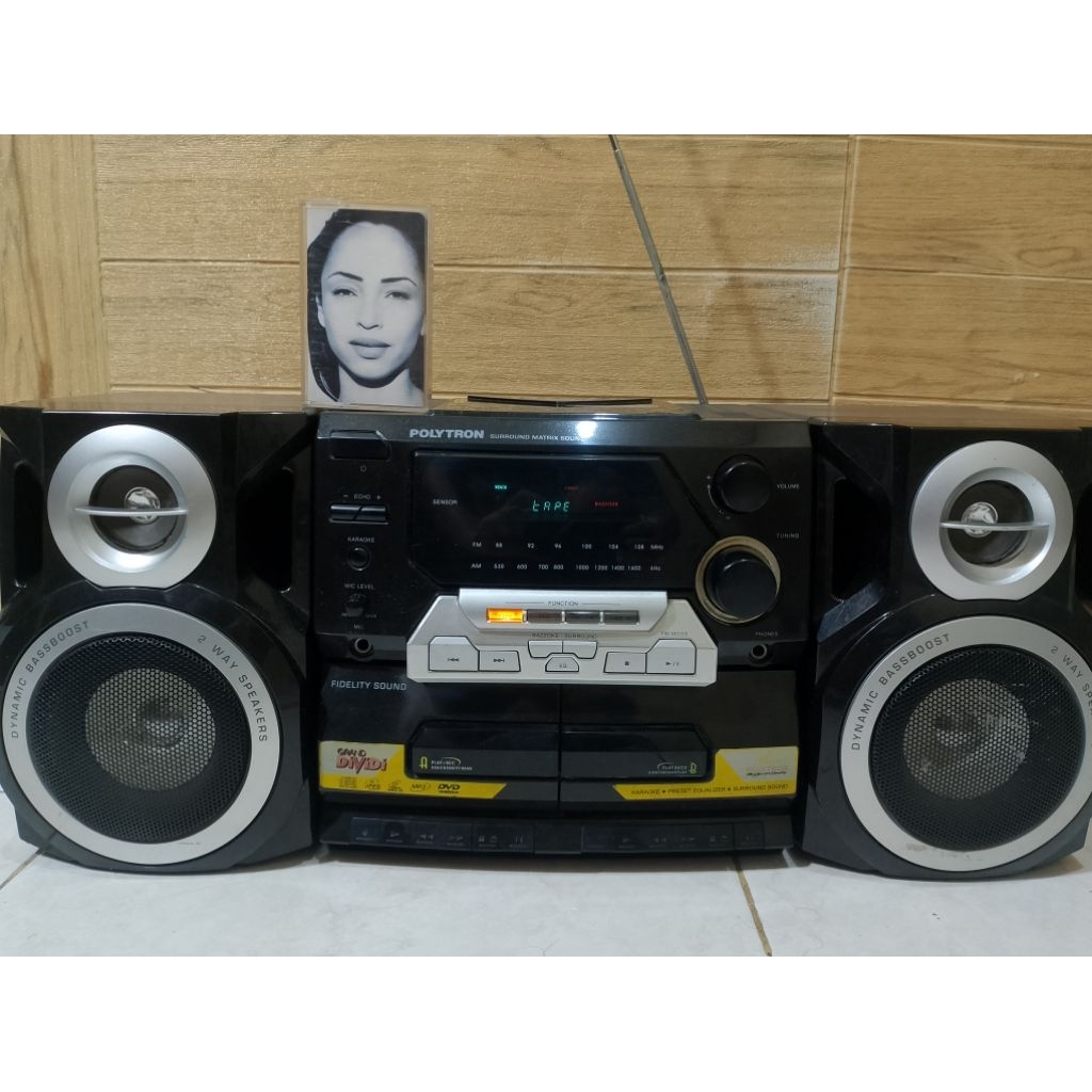 Radio Kaset pita Compo Polytron GD 812B FIDELITY Sound