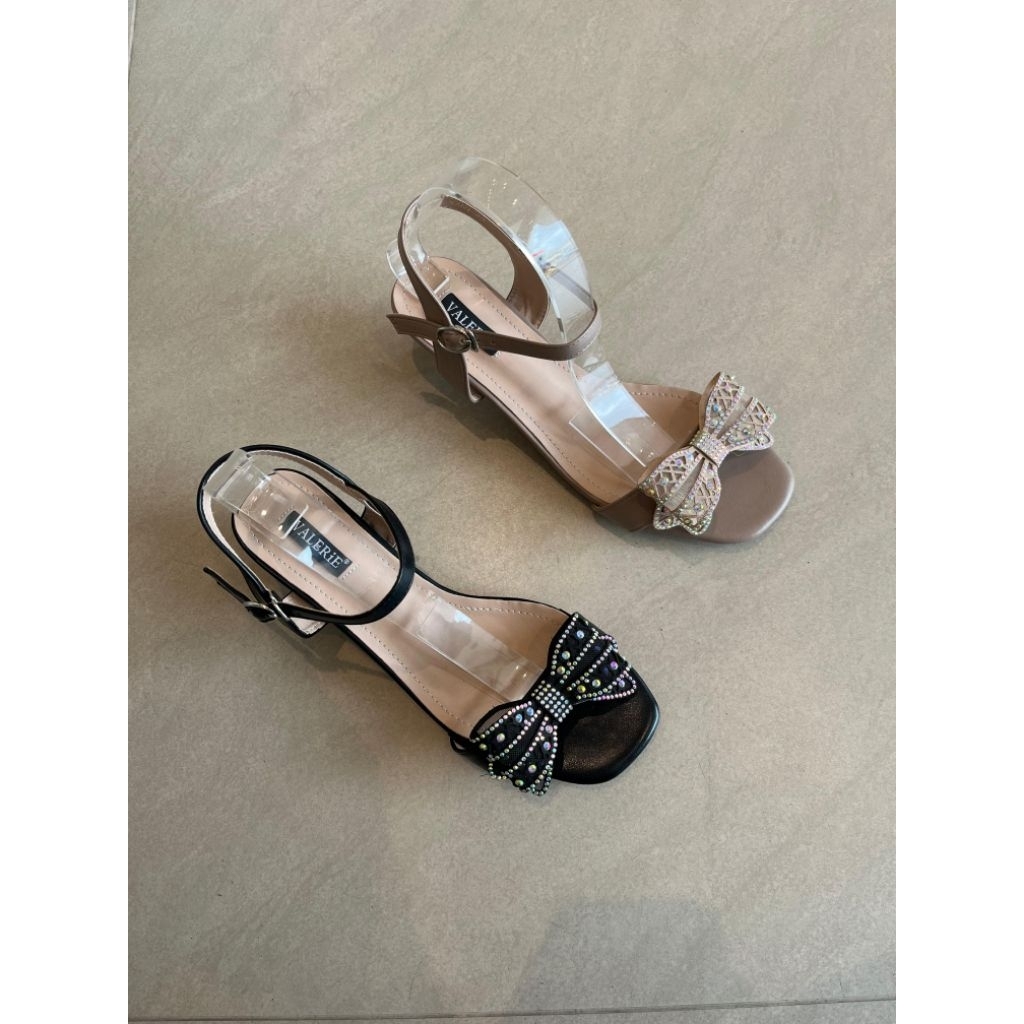 YUNANI Heels pita tali belakang VALERiE SHOES