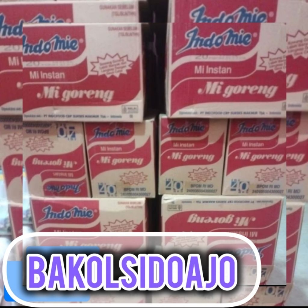 

INDOMIE GORENG 1DUS 40PCS