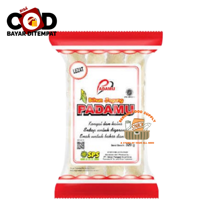 

[ BERKAH ] Padamu Bihun Jagung 320gr Isi 4 Keping Mie Bihun Jagung Cap Padamu Merah Kenyal dan Halus