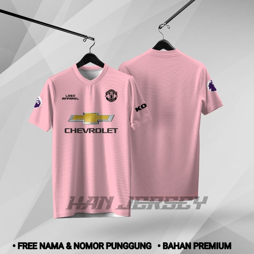 Jersey Bola MU 2018 Away Full Printing