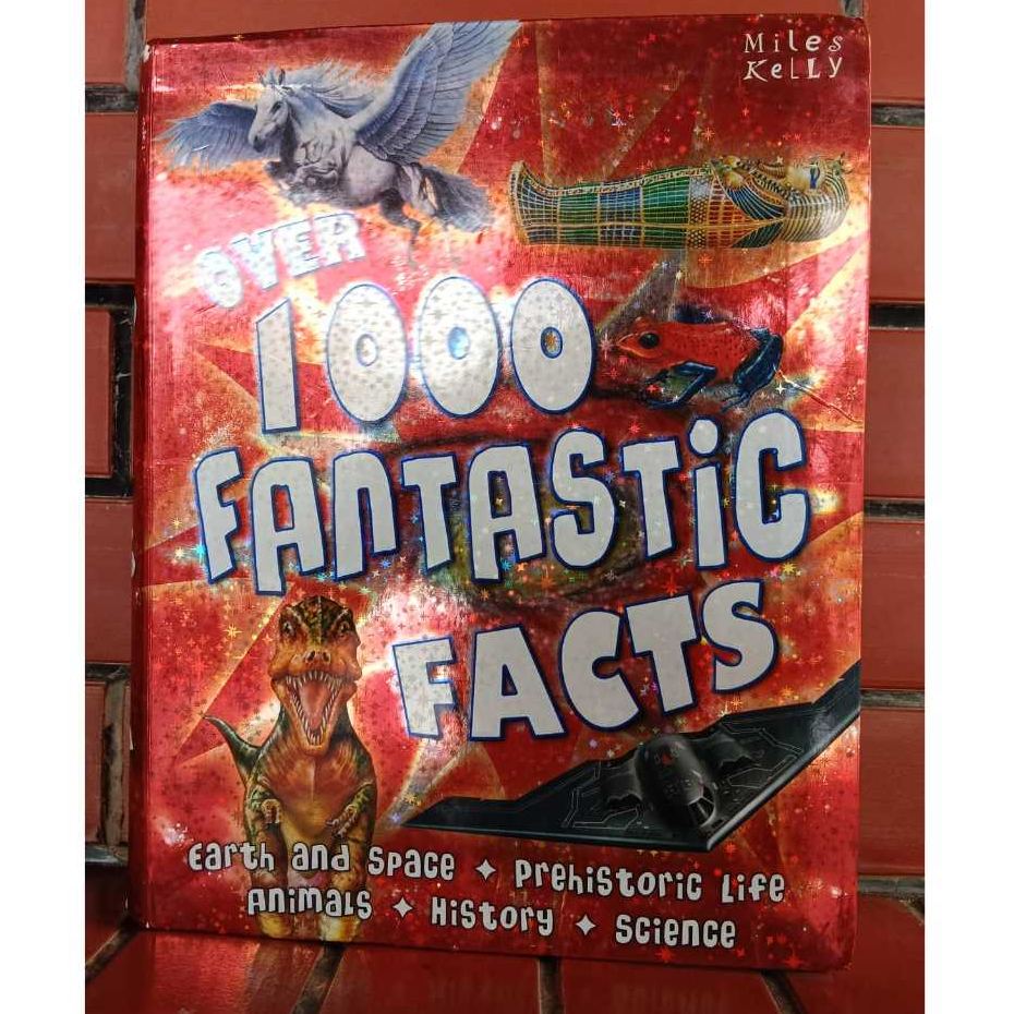 Miles Kelly Over 1000 Fantastic Facts (HC) Ensiklopedia Anak Bahasa Inggris Preloved