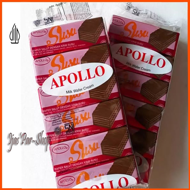 

Apollo Wafer Import 48 Pcs Cokelat / Susu