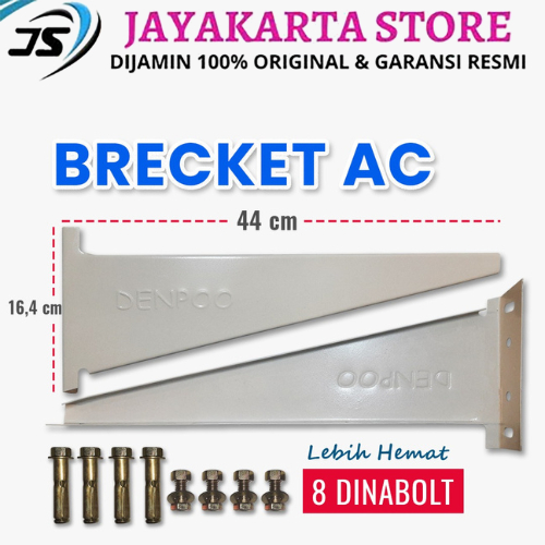Bracket AC Denpoo Outdoor 1/2 PK, 3/4 PK sampai 1 PK / Dudukan AC Outdoor Tebal