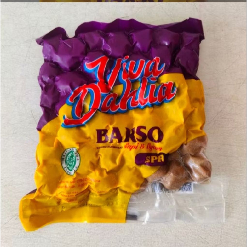 

viva Dahlia bakso sapi dan ayam 500 gram