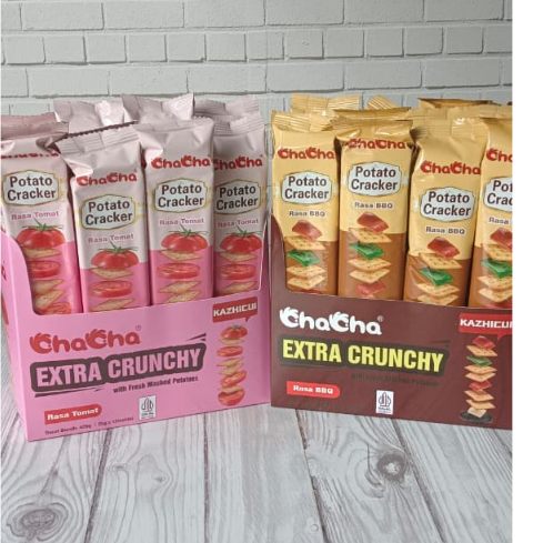 

Chacha Potato Cracker WIth Flavor - bbq - original - tomato 35g