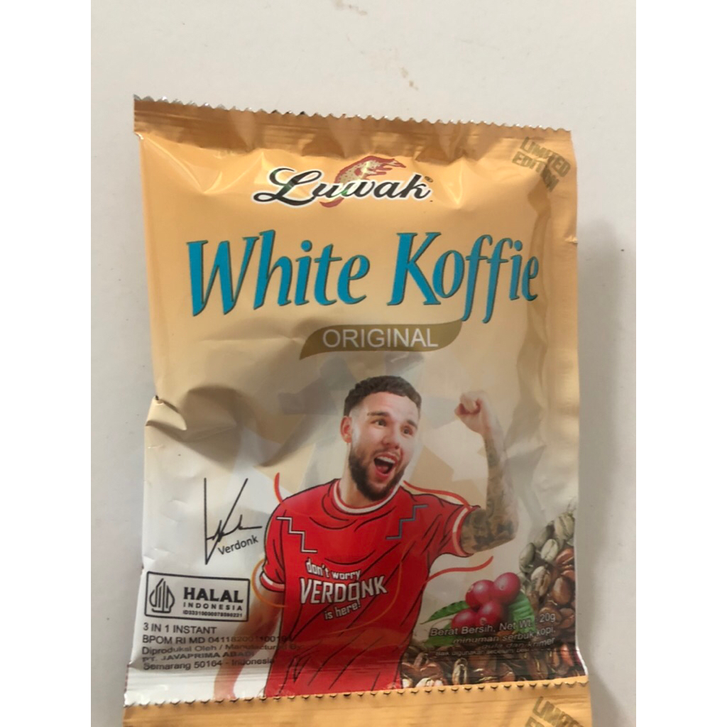 

White Koffie/LUWAK WHITE KOFFIE/kopi luwak white koffie 1 renceng 10pcs