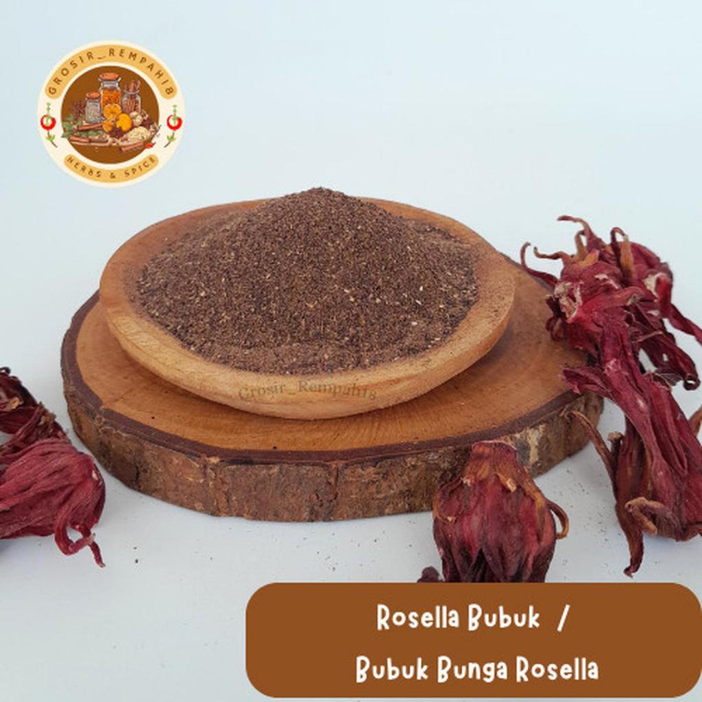 

Rosella bubuk / bubuk bunga rosella/ rosella powder