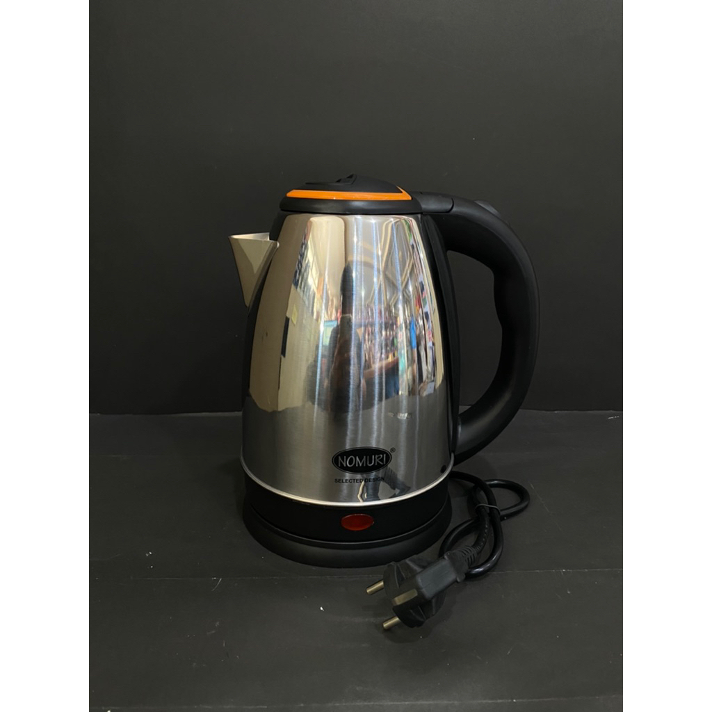 Teko Ketel Termos Listrik Air Panas Stainless Steel 2 Liter Nomuri