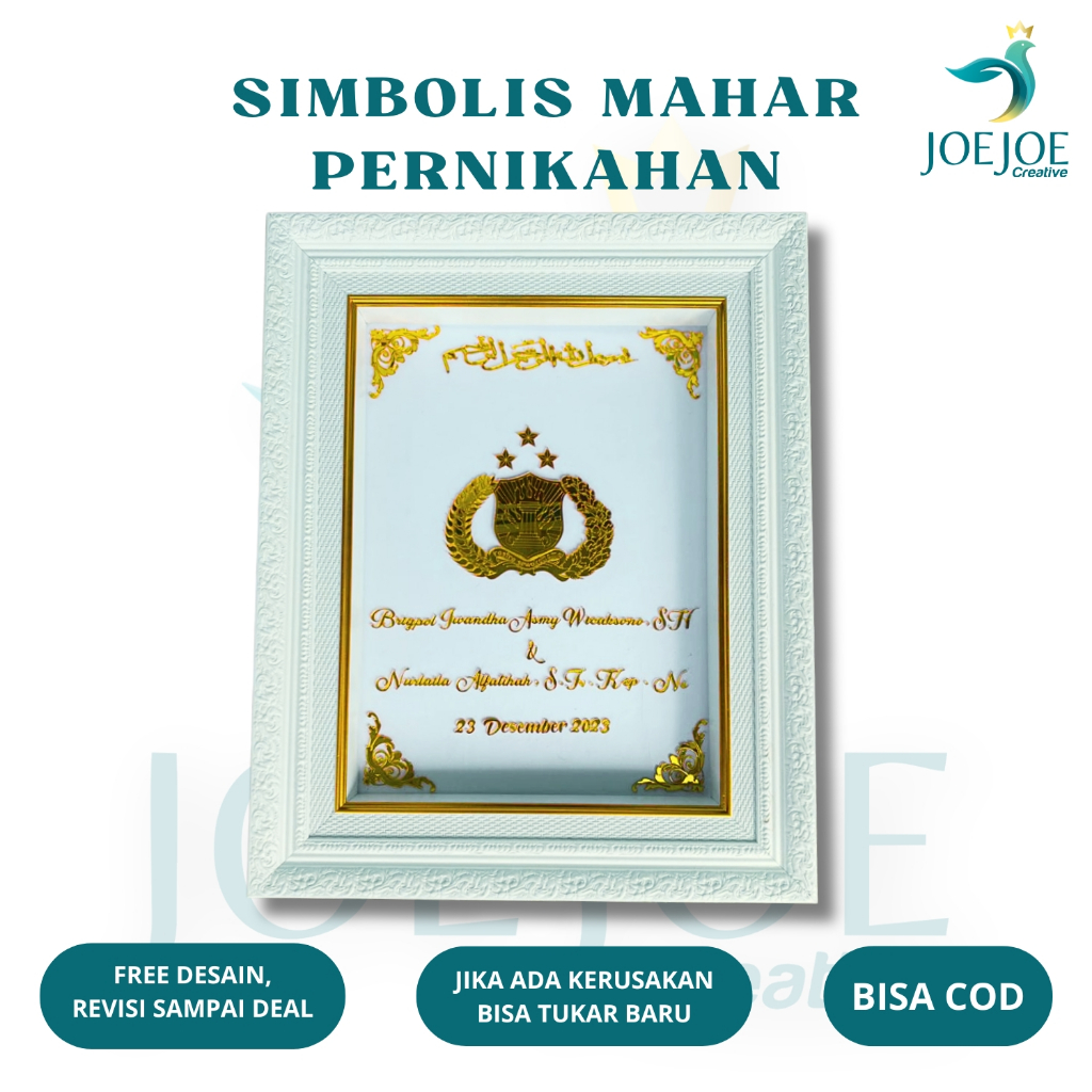 MAHAR PERNIKAHAN | MAHAR LOGO | MAHAR NIKAH | MAHAR LOGO TNI POLRI | MAHAR LOGO INSTANSI | MAHAR AKR