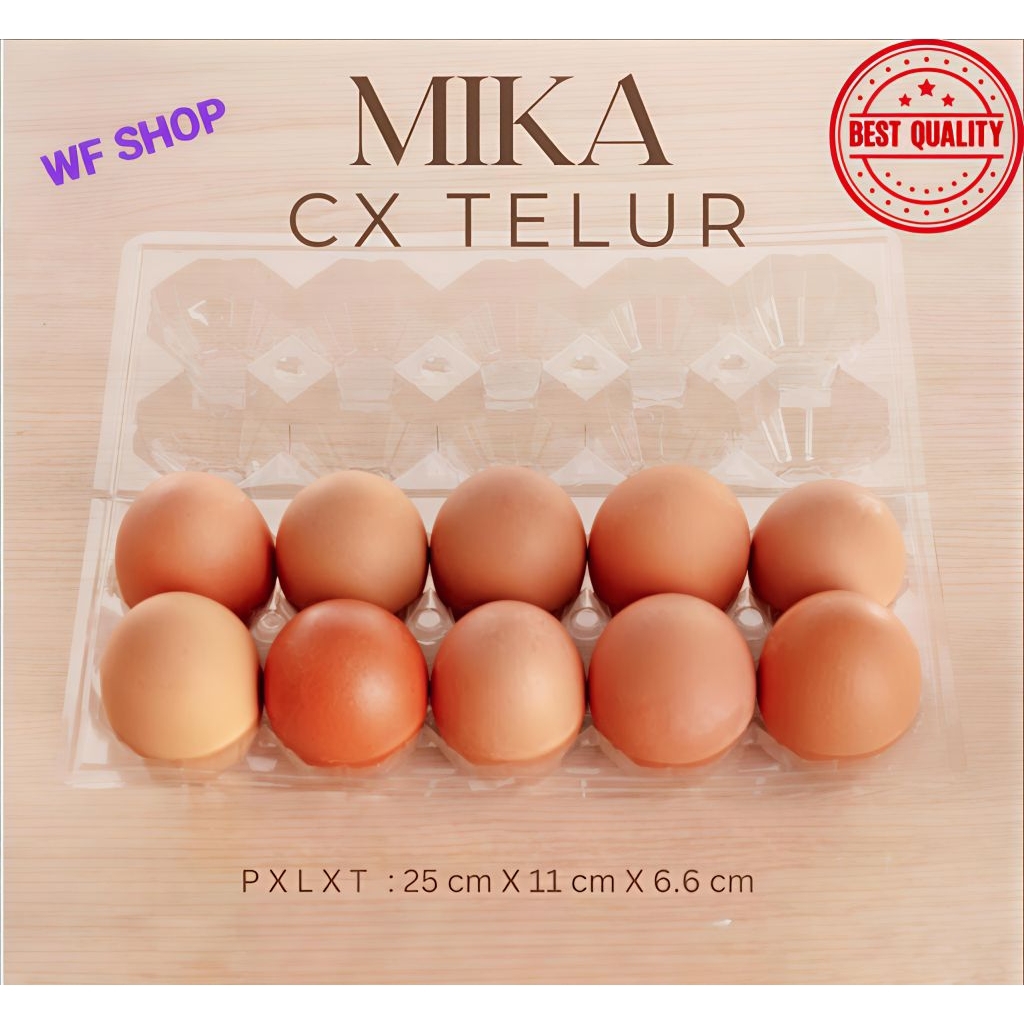 Mika CX Telur / Mika Box Telur Isi 20pcs
