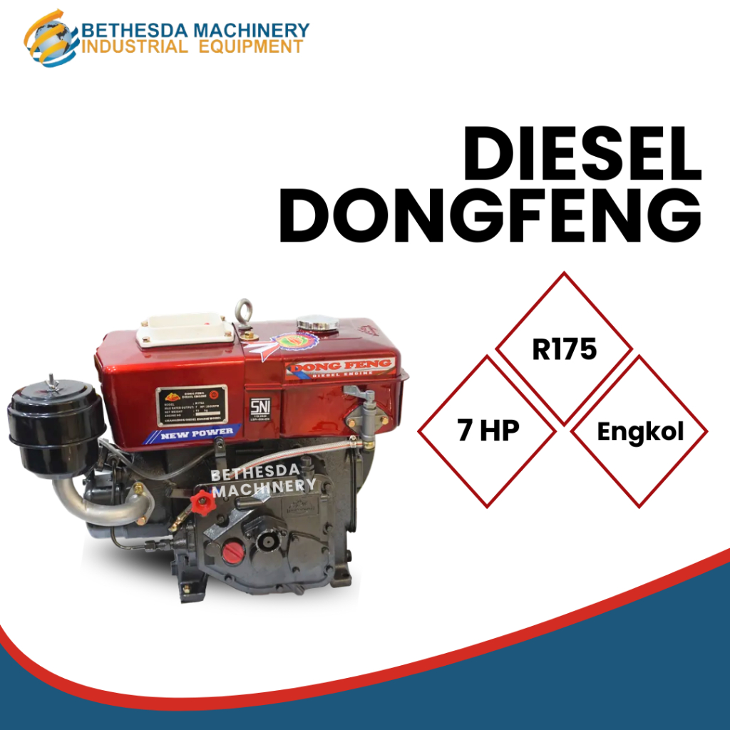 Diesel Dong Feng R 175 A / Diesel 7 PK Dongfeng Solar